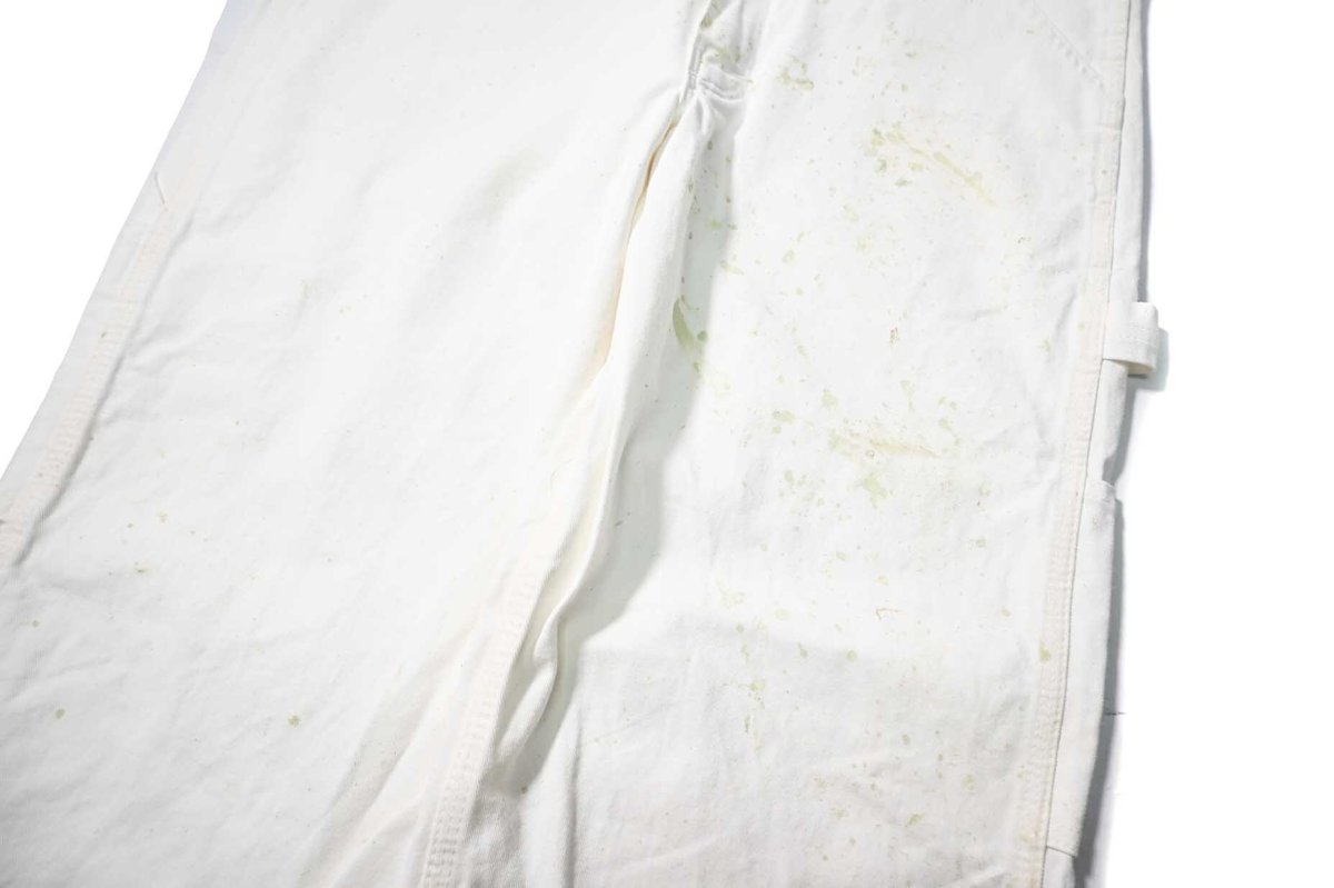 画像4: Used Stan Ray Painted Painter Pants White made in USA (4)