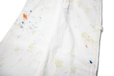画像4: Used Stan Ray Painted Painter Pants White made in USA (4)