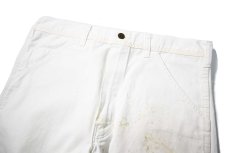画像2: Used Stan Ray Painted Painter Pants White made in USA (2)