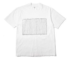 画像1: Los Angeles Apparel Garment Dye Damaged S/S Tee White (1)