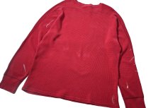 画像5: Used Polo Ralph Lauren L/S Thermal Burgundy (5)
