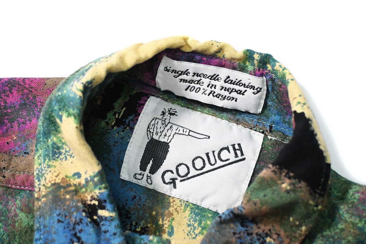 画像4: 90s Used Goouch Rayon Shirt (4)