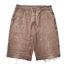 画像1: 02' Used Carhartt Duck Cut Off Shorts (1)