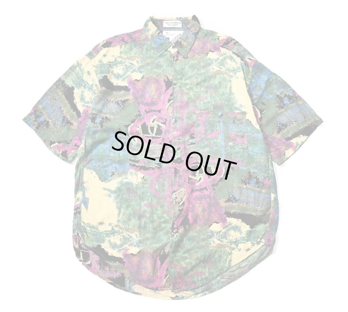 画像1: 90s Used Goouch Rayon Shirt (1)