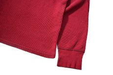 画像3: Used Polo Ralph Lauren L/S Thermal Burgundy (3)