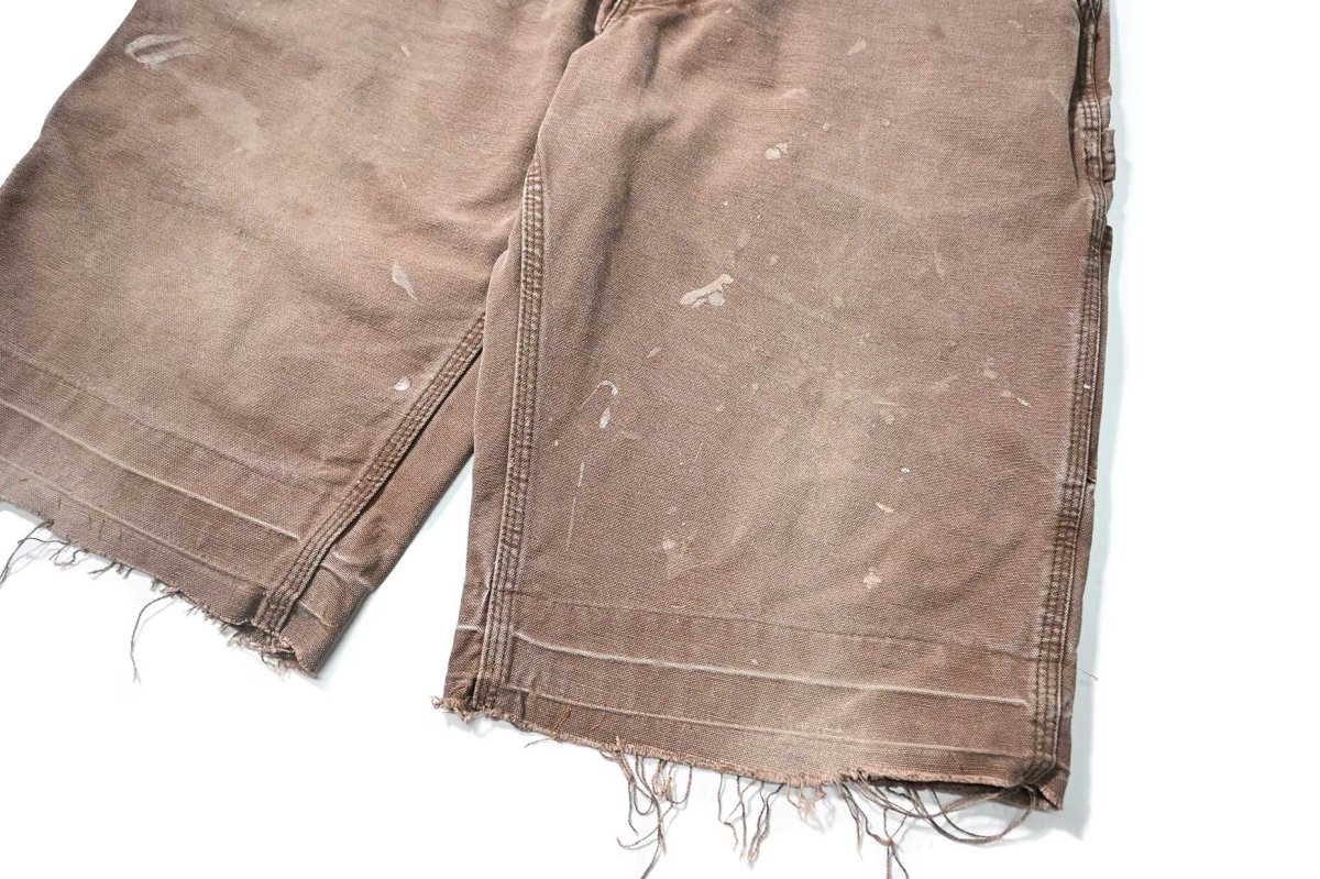 画像3: 02' Used Carhartt Duck Cut Off Shorts (3)