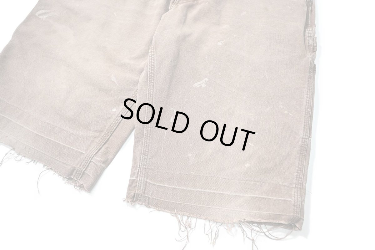 画像3: 02' Used Carhartt Duck Cut Off Shorts (3)