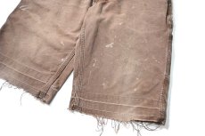 画像3: 02' Used Carhartt Duck Cut Off Shorts (3)