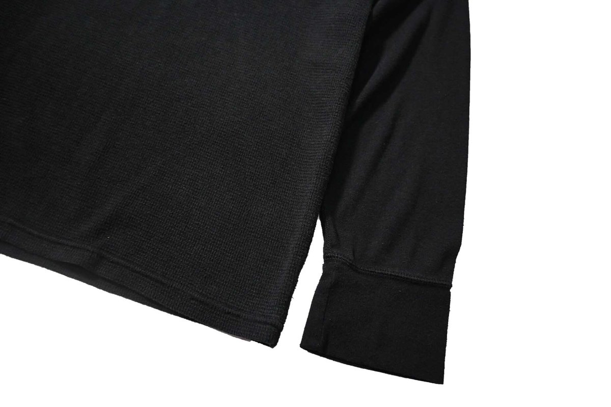 画像3: Used Polo Ralph Lauren L/S Thermal Black (3)