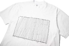 画像2: Los Angeles Apparel Garment Dye Damaged S/S Tee White (2)