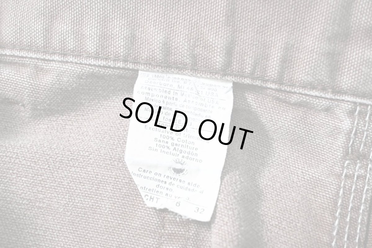 画像6: 02' Used Carhartt Duck Cut Off Shorts (6)