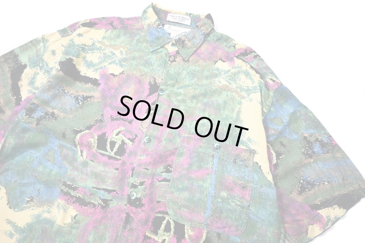 画像2: 90s Used Goouch Rayon Shirt (2)