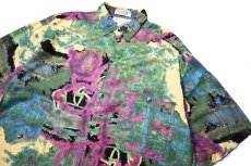 画像2: 90s Used Goouch Rayon Shirt (2)