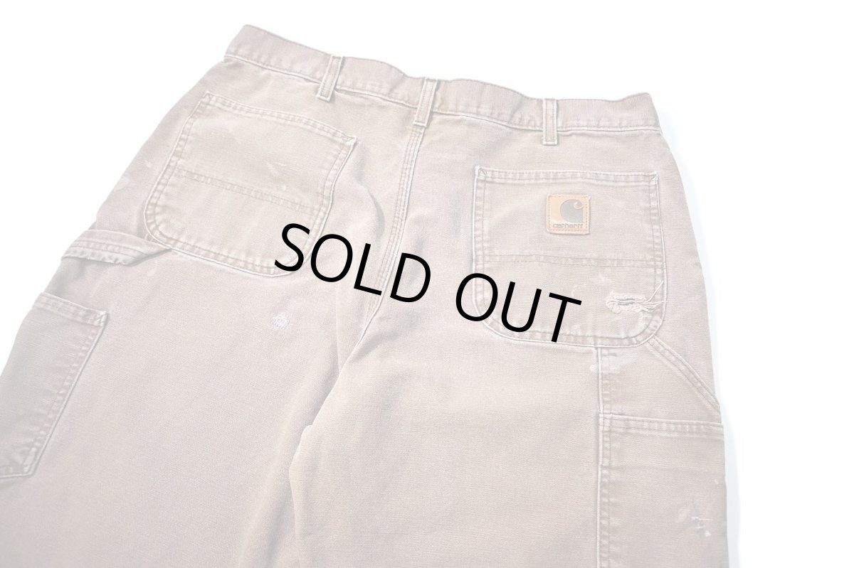 画像4: 02' Used Carhartt Duck Cut Off Shorts (4)