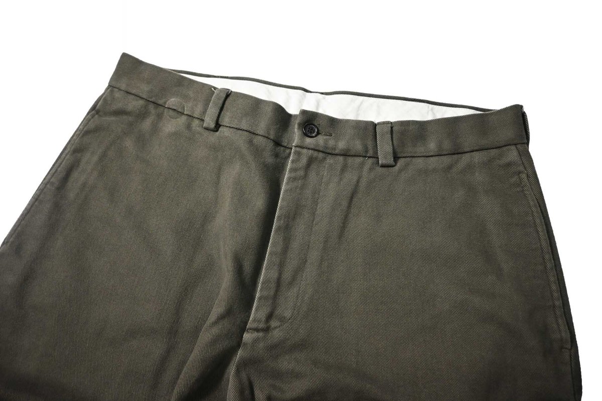 画像2: Used Brooks Brothers Cotton Trouser Olive (2)