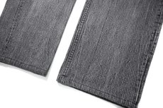 画像3: 86' Used Levi's 501 Denim Pants Stripe Black made in USA (3)