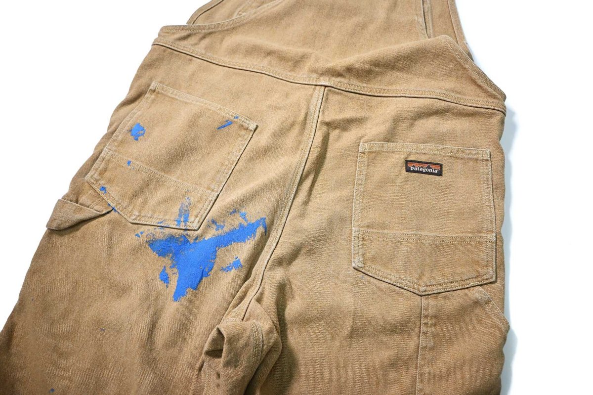 画像5: Used Patagonia Iron Forge Hemp Canvas Bib Overalls (5)