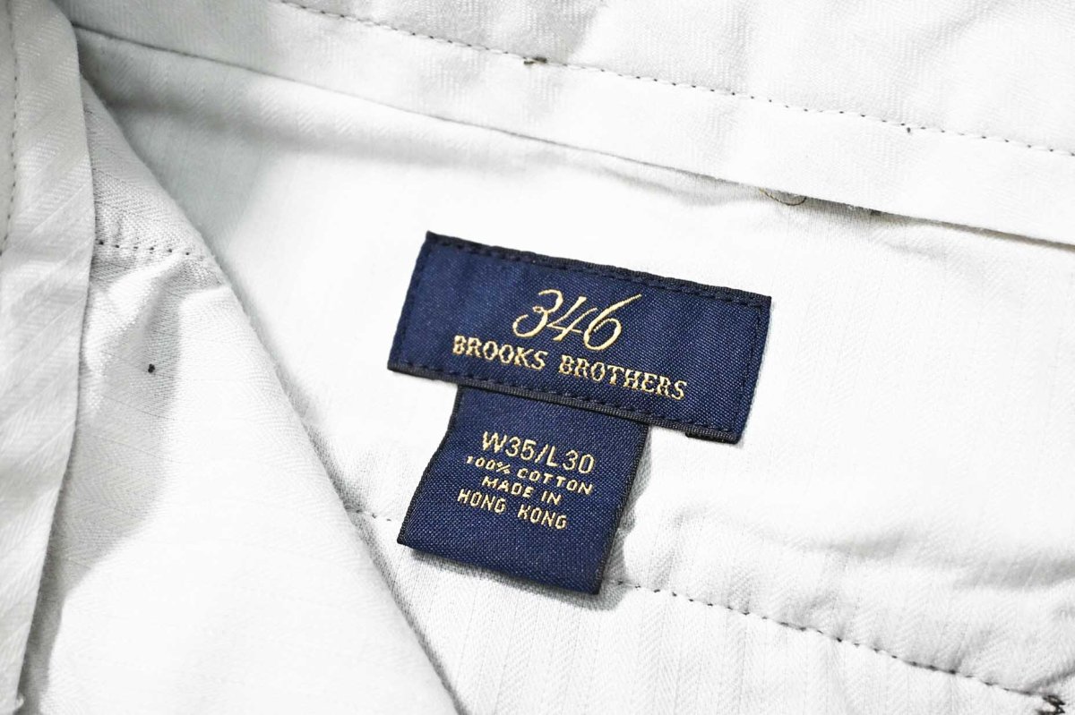 画像6: Used Brooks Brothers Cotton Trouser Olive (6)