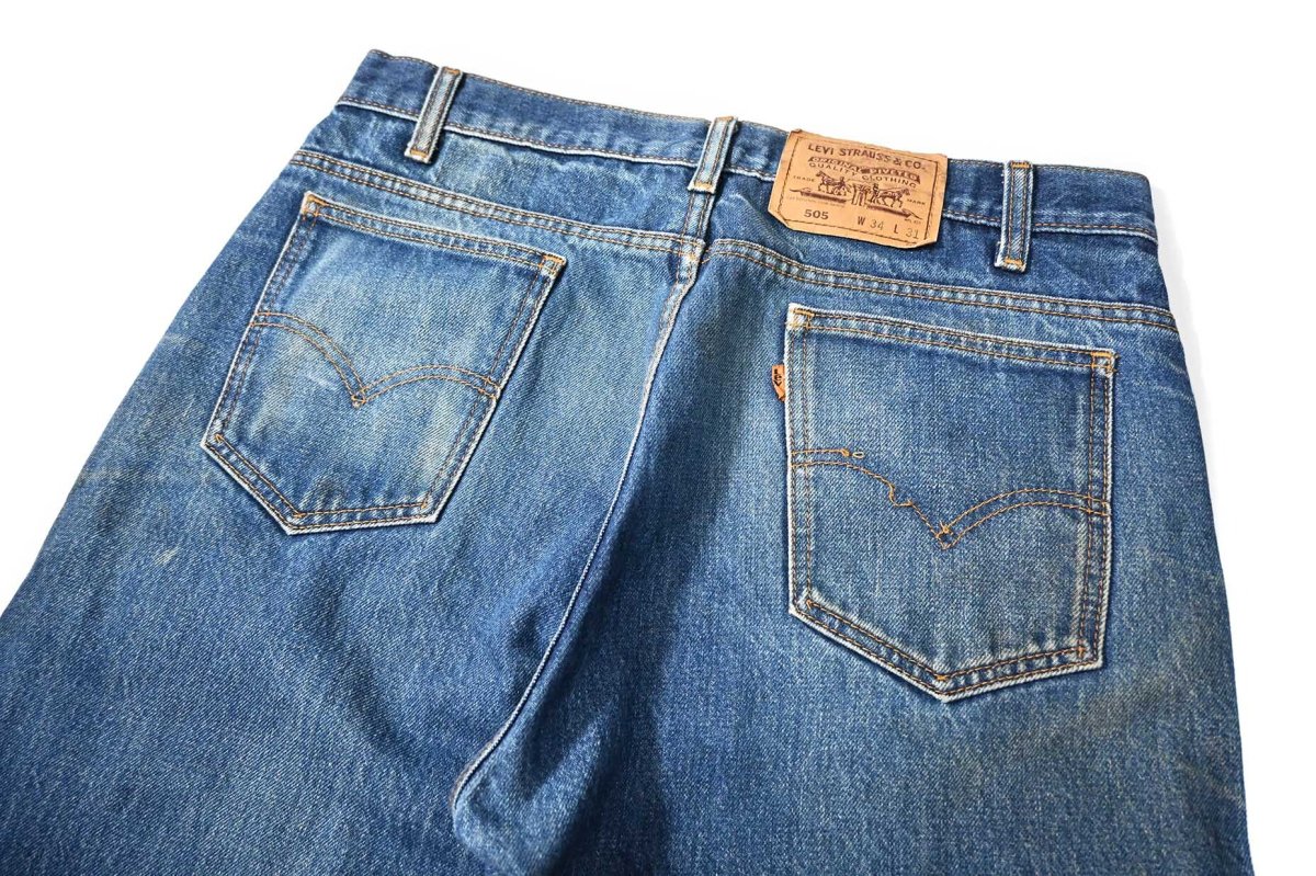画像5: 80-90s Used Levi's 505 Denim Pants made in Brazil リーバイス (5)