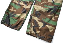 画像3: 85' Used Us Military Painted Ripstop Combat Trouser Woodland Camo (3)