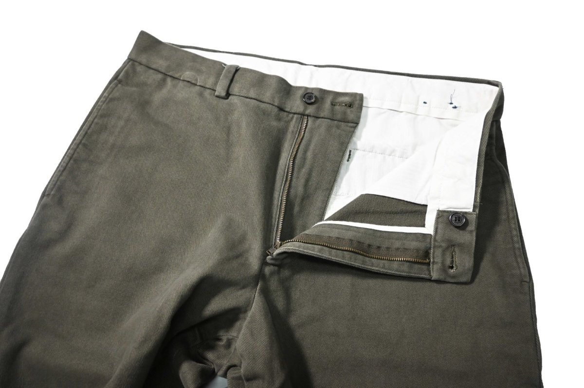 画像5: Used Brooks Brothers Cotton Trouser Olive (5)