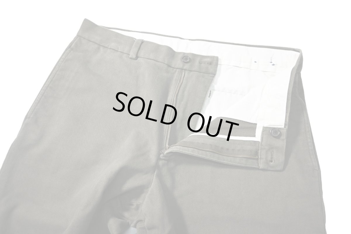 画像5: Used Brooks Brothers Cotton Trouser Olive (5)