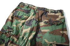 画像5: 85' Used Us Military Painted Ripstop Combat Trouser Woodland Camo (5)