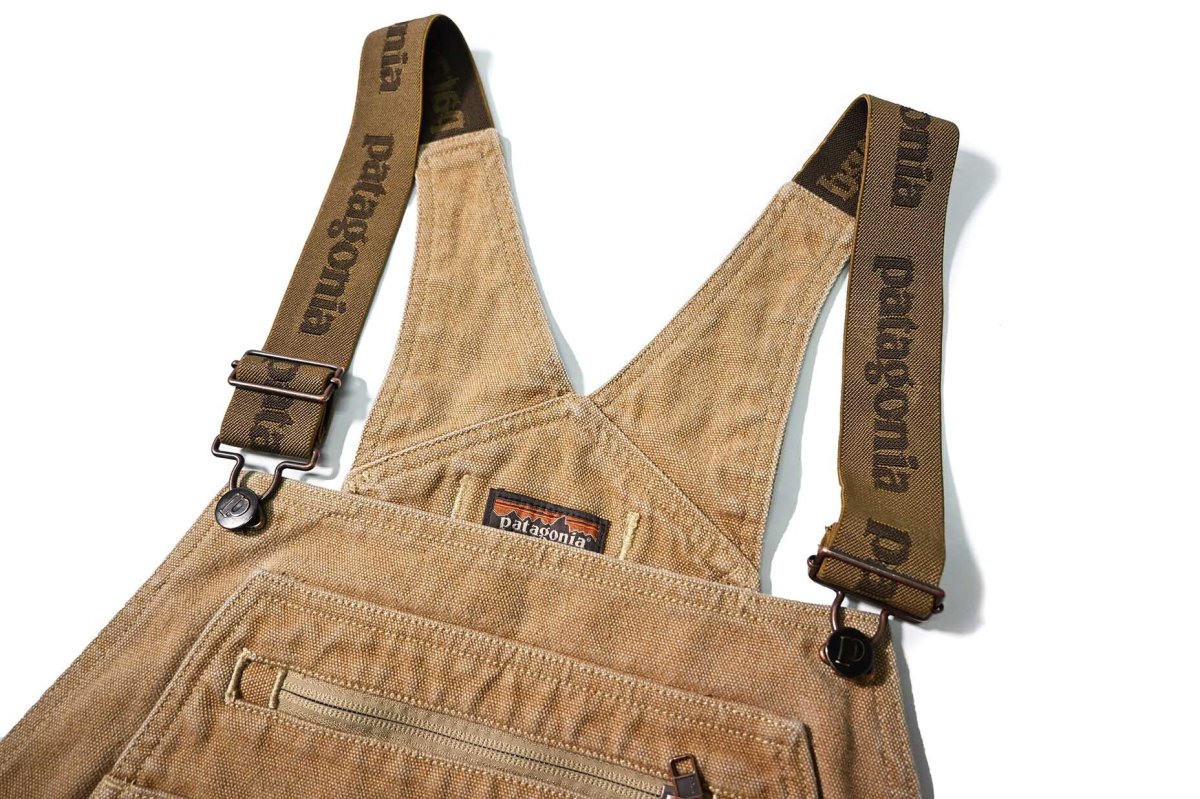 画像2: Used Patagonia Iron Forge Hemp Canvas Bib Overalls (2)