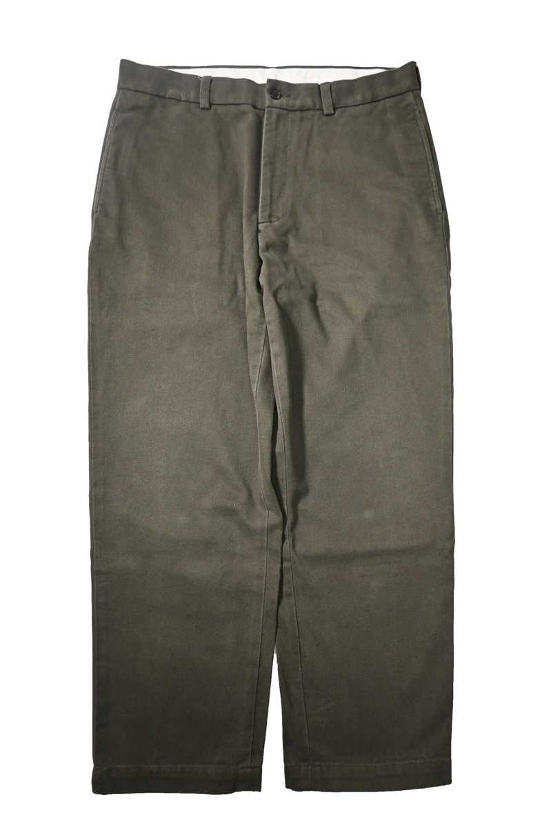画像1: Used Brooks Brothers Cotton Trouser Olive (1)