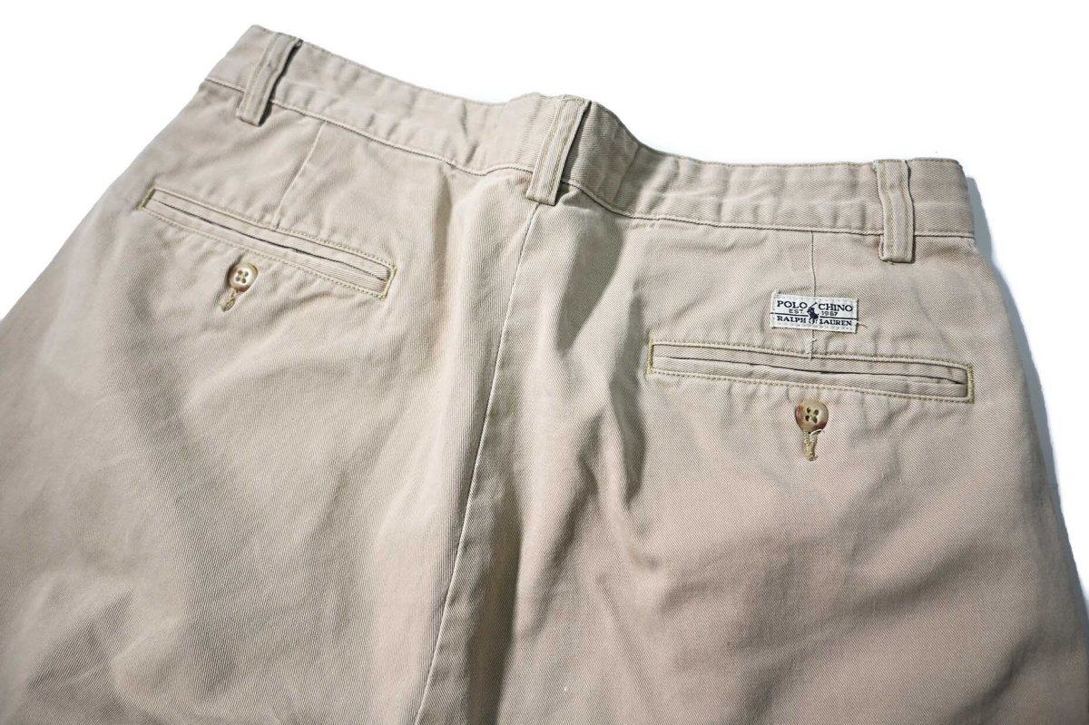 画像5: 90-00s Used Polo Ralph Lauren Andrew Pants Khaki ラルフローレン (5)