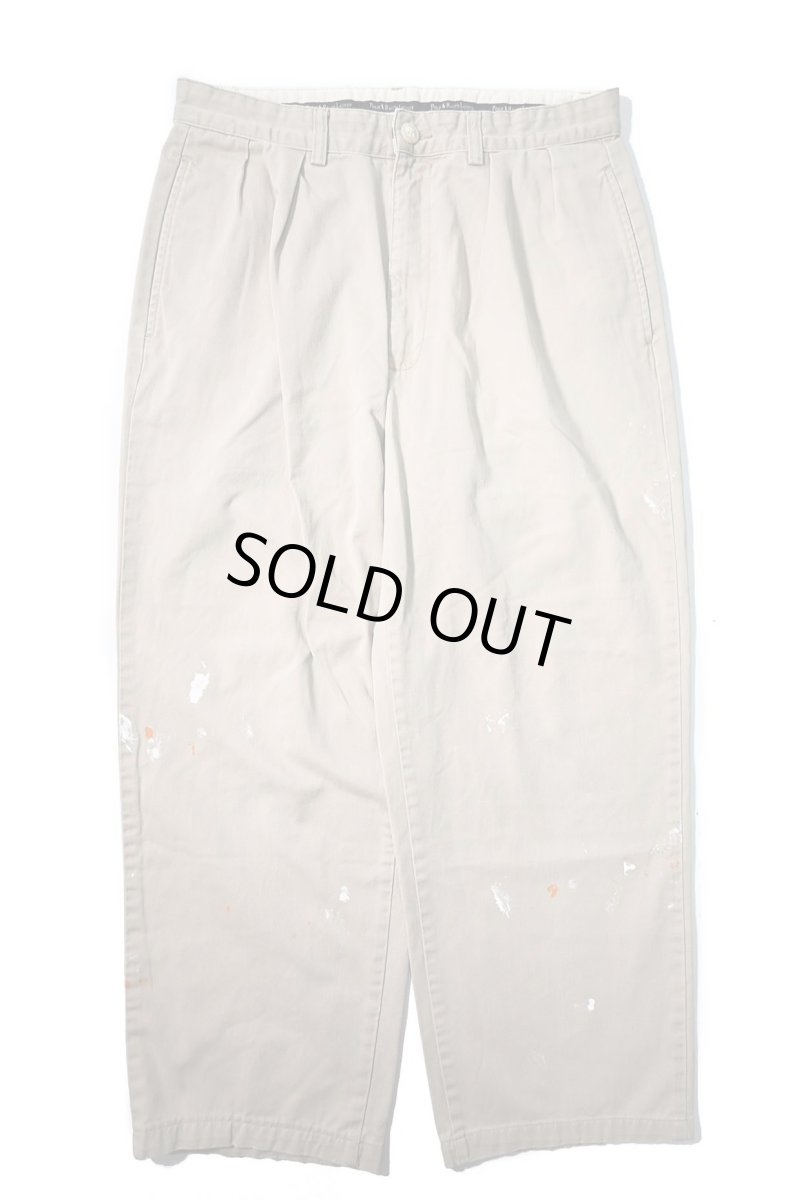 画像1: 90-00s Used Polo Ralph Lauren Andrew Pants Khaki ラルフローレン (1)