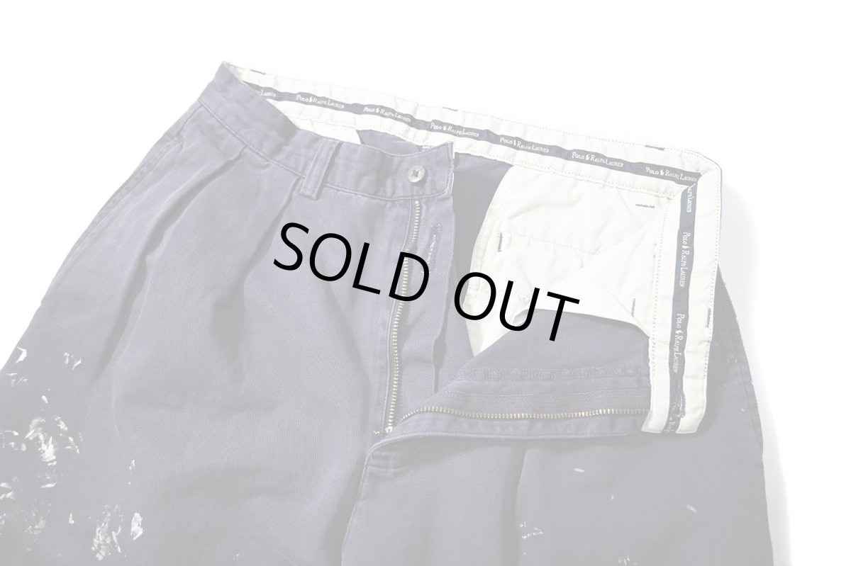 画像8: 90-00s Used Polo Ralph Lauren Andrew Pants Navy ラルフローレン (8)