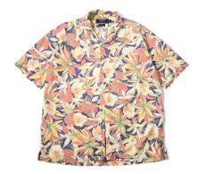 画像1: 90-00s Used Polo Sport Ralph Lauren Open Collar Shirt (1)