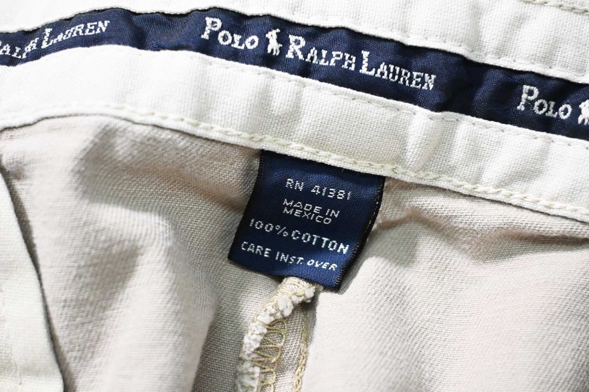 画像10: 90-00s Used Polo Ralph Lauren Andrew Pants Khaki ラルフローレン (10)