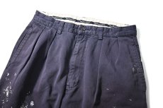 画像2: 90-00s Used Polo Ralph Lauren Andrew Pants Navy ラルフローレン (2)