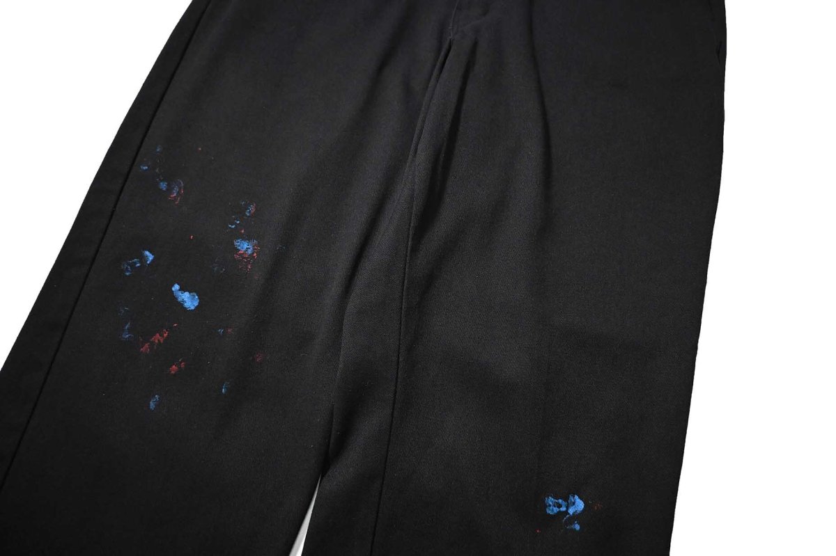 画像4: Used Dickies 874 Painted Work Pants Black (4)