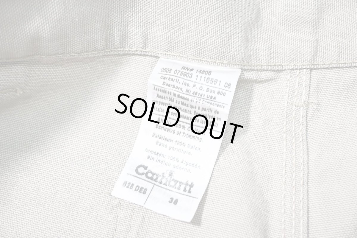 画像6: 05' Deadstock Carhartt Duck Work Shorts Desert (6)