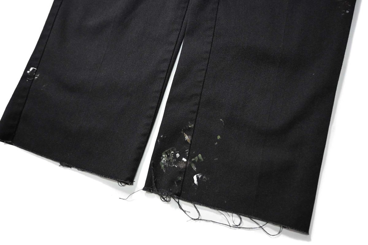 画像3: Used Dickies 874 Flex Painted Work Pants Black (3)