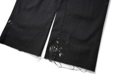 画像3: Used Dickies 874 Flex Painted Work Pants Black (3)
