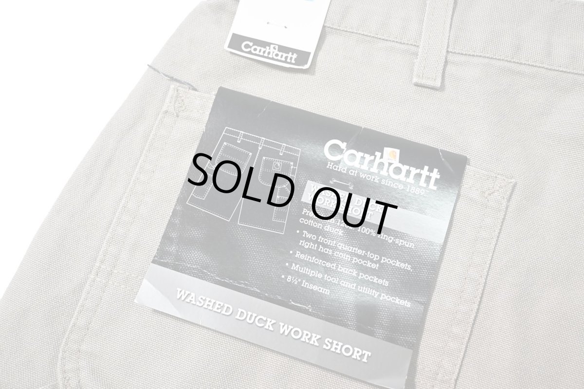 画像4: 05' Deadstock Carhartt Duck Work Shorts Desert (4)