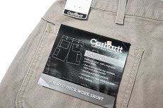 画像4: 05' Deadstock Carhartt Duck Work Shorts Desert (4)