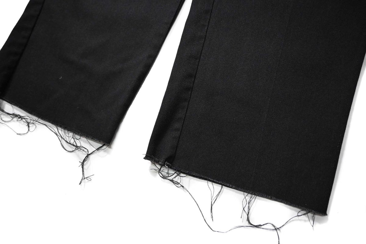 画像3: Used Dickies 874 Flex Painted Work Pants Black (3)
