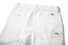 画像5: Used Dickies 874 Painted Work Pants White (5)