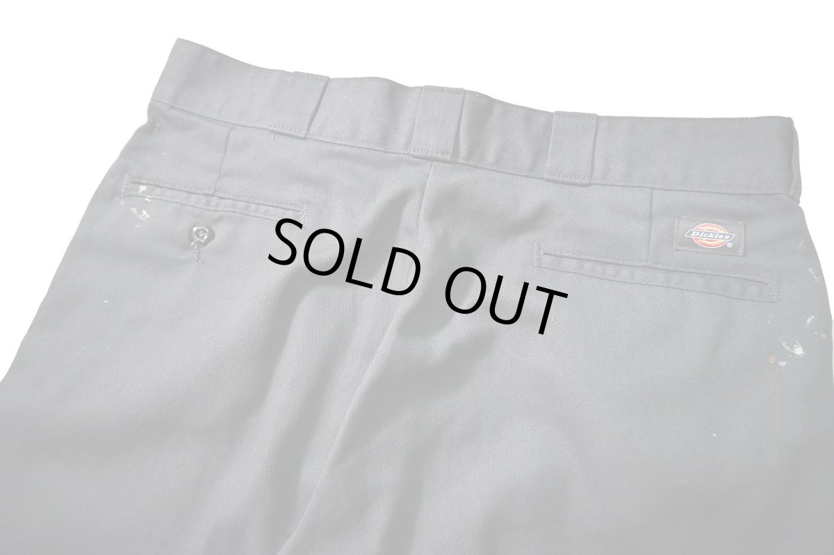 画像6: Used Dickies 874 Flex Painted Work Pants Charcoal (6)