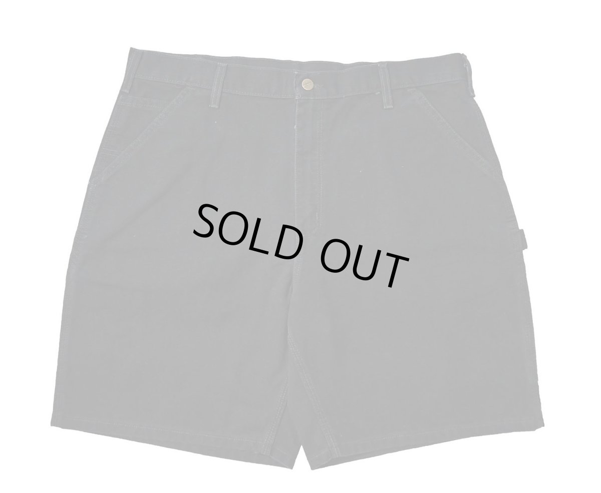 画像1: 07' Deadstock Carhartt Duck Work Shorts Black (1)