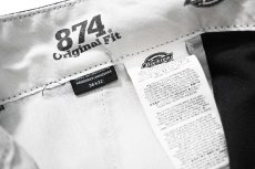 画像8: Used Dickies 874 Flex Painted Work Pants Black (8)