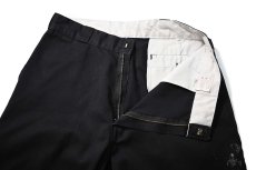 画像6: Used Dickies 85283 Double Knee Painted Work Pants Black (6)