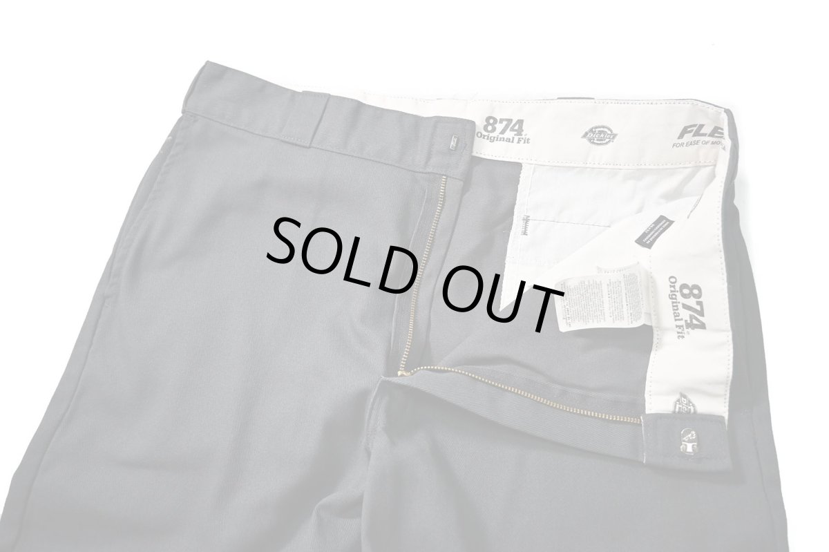 画像7: Used Dickies 874 Flex Painted Work Pants Charcoal (7)