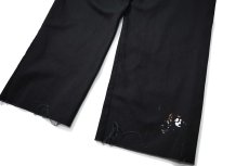 画像4: Used Dickies 874 Painted Work Pants Black (4)