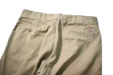 画像6: 90s Used Dickies 874 Painted Work Pants Khaki made in USA (6)